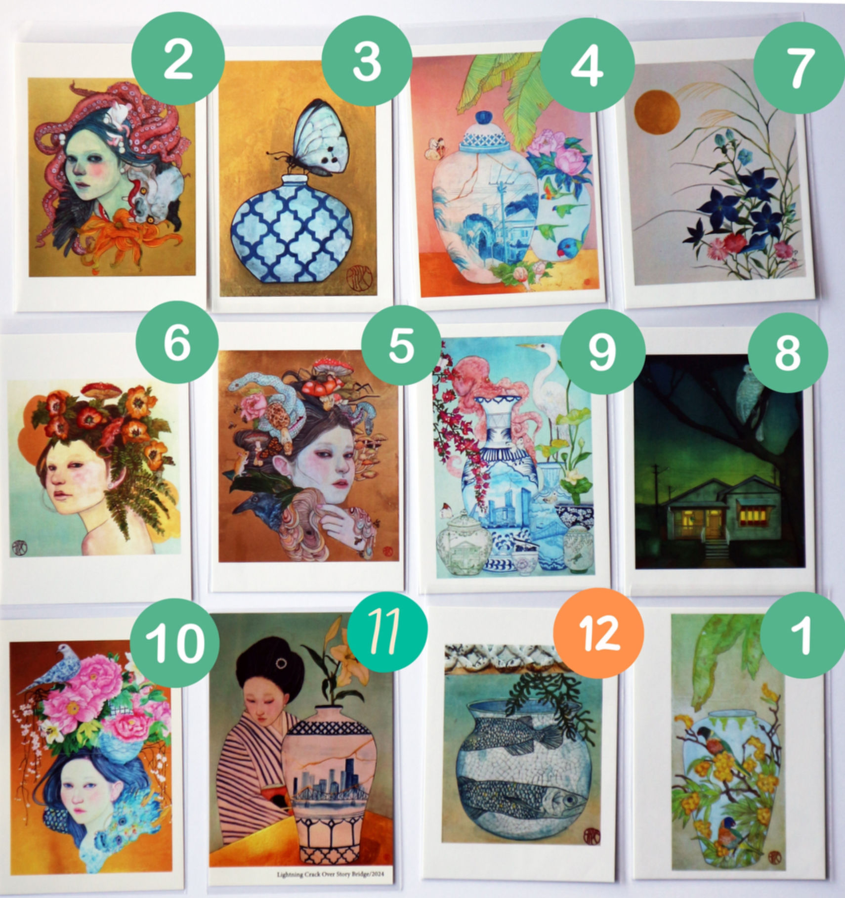 Choose Any 3 Postcards