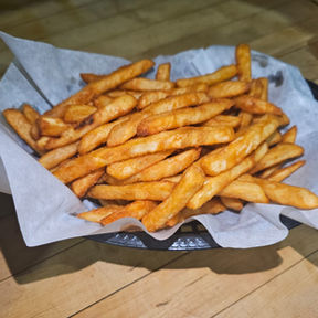 Guest photo: a basket of fresh-cut fries