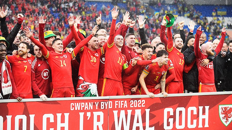 Kết quả world cup - Xứ Wales trở lại World Cup sau 64 năm content media