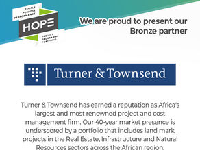 Welcome Turner & Townsend: Our Bronze Partner for IPMA World Congress 2024