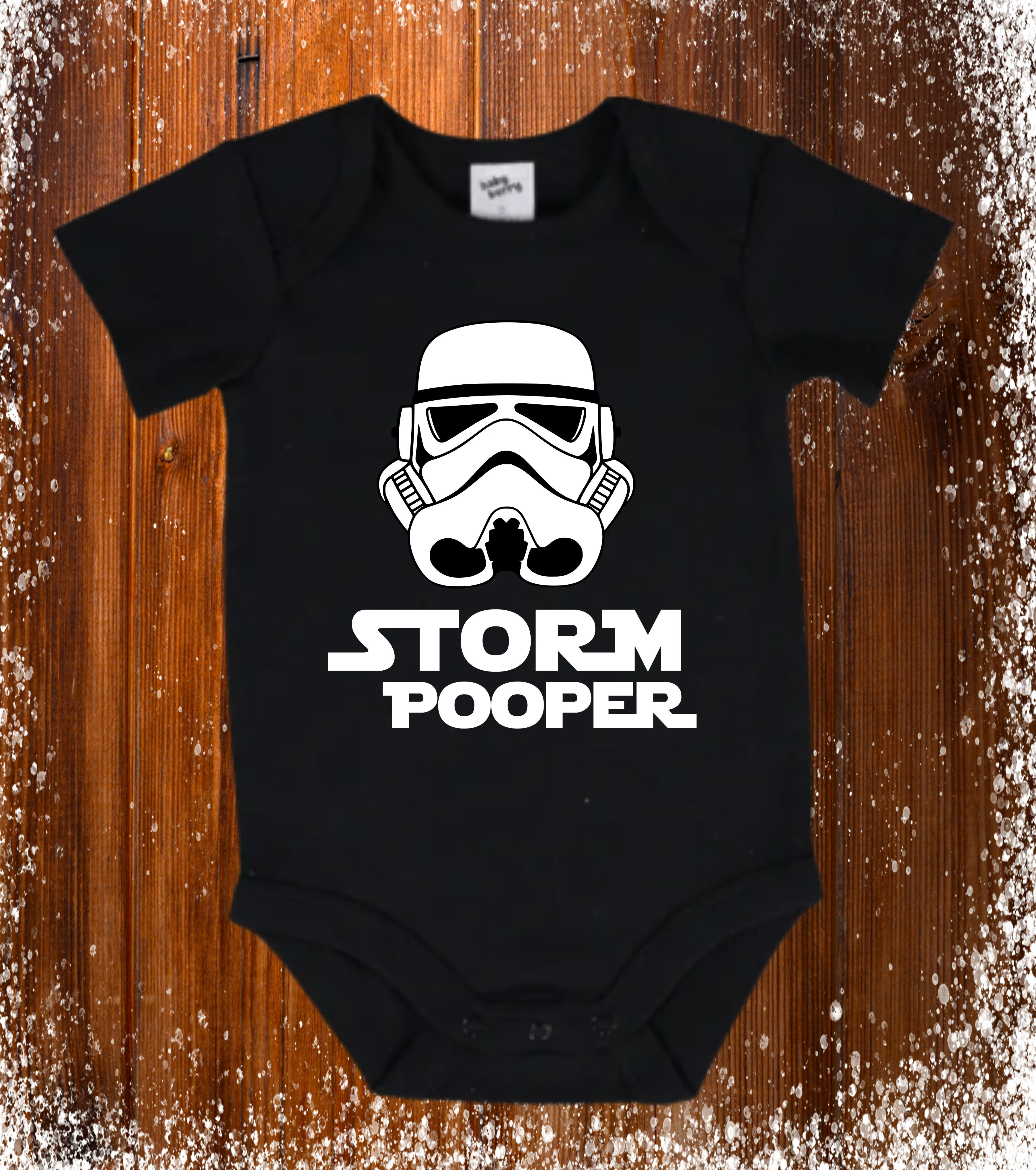 Baby Onesie - Storm Pooper - The Dark Side