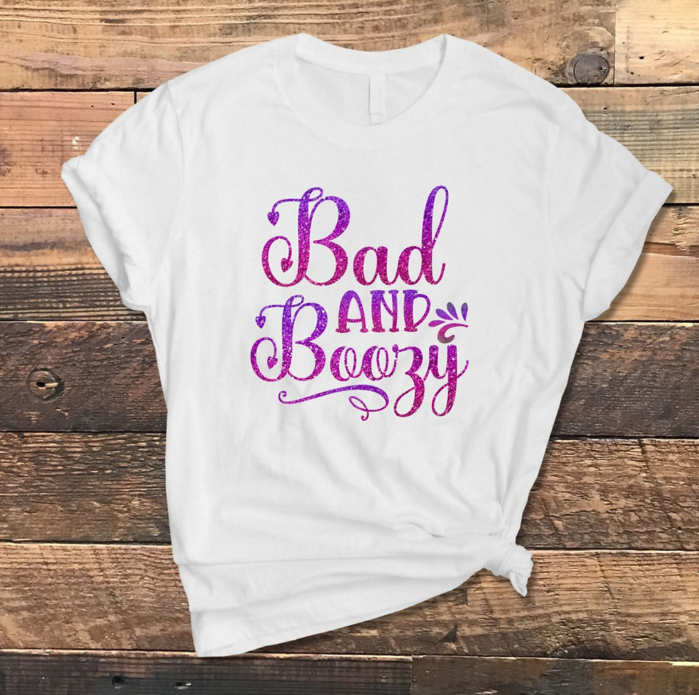 Thumbnail: Tshirt - Bad and Boozy