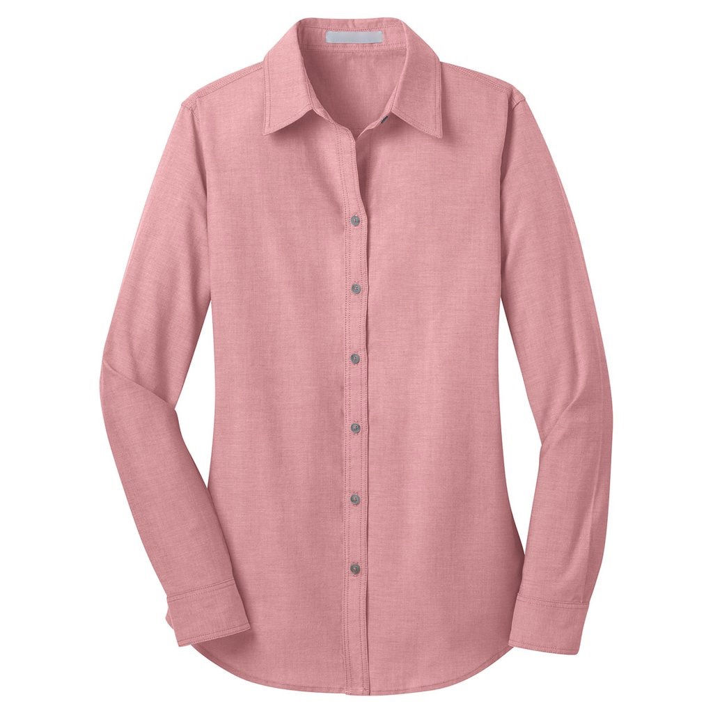 Ladies' Barn Red Chambray