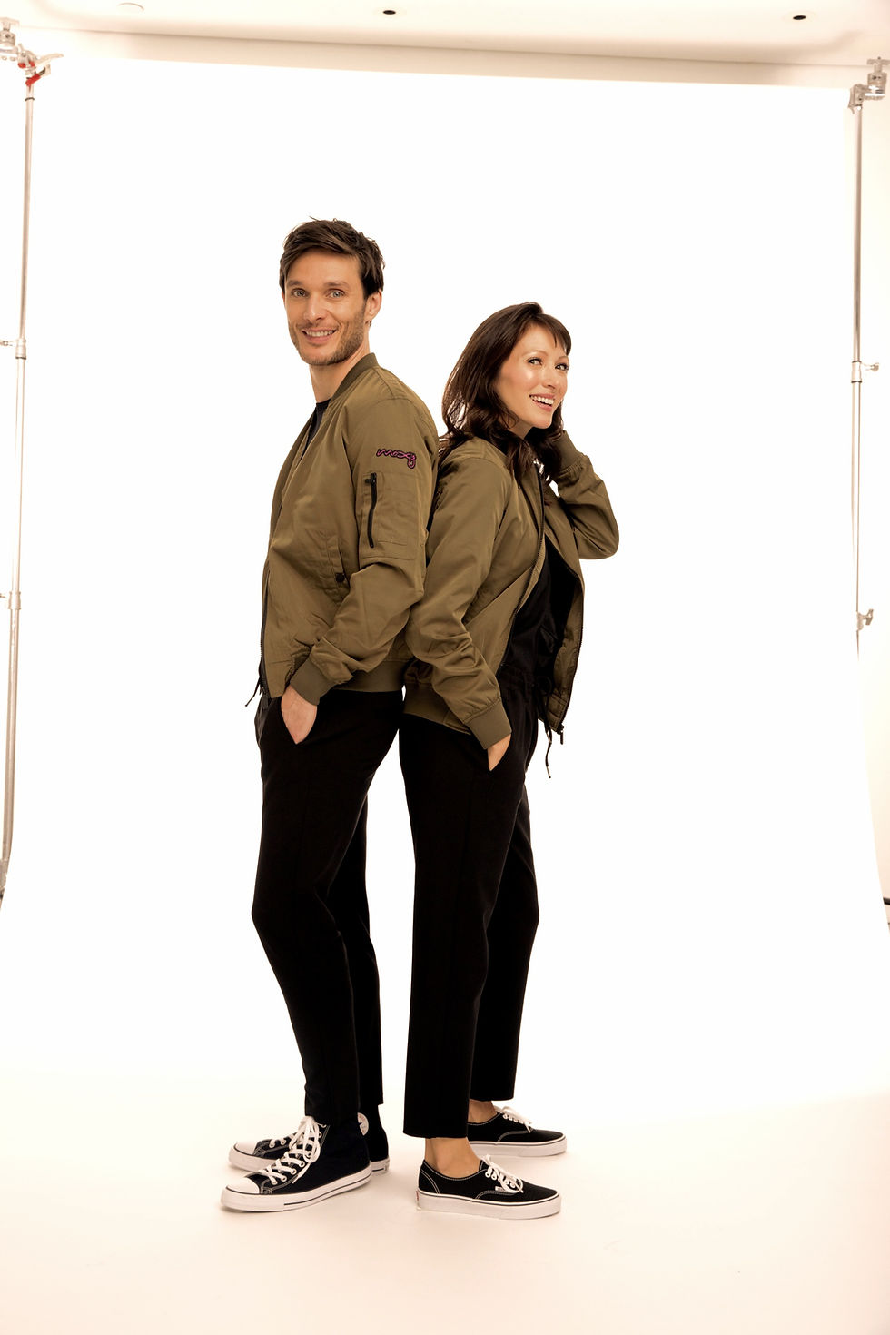 Thumbnail: Moxy Greenwich Lightweight Bomber - Olive