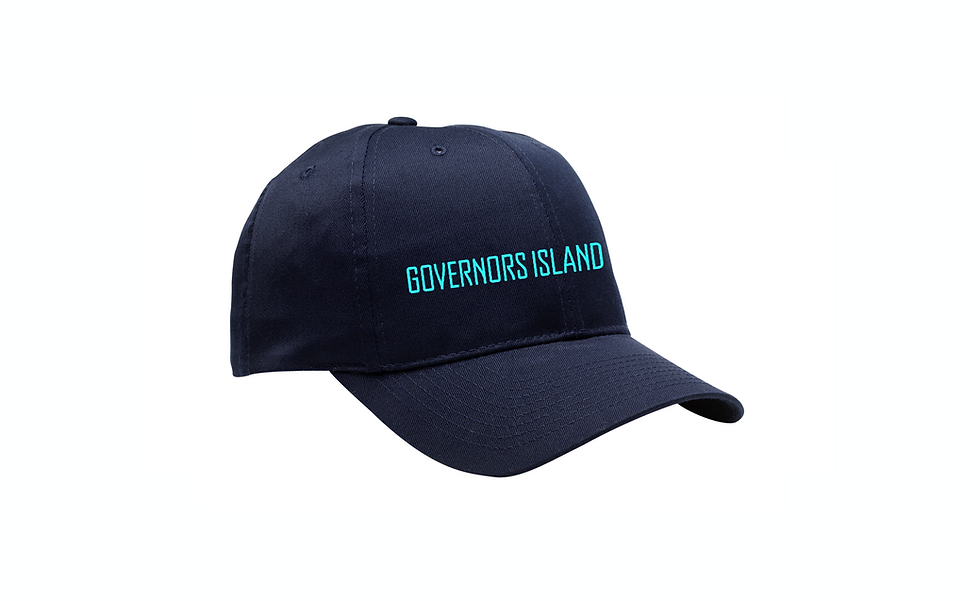 Thumbnail: Fine Twill Cap with Buckle Closure - Navy