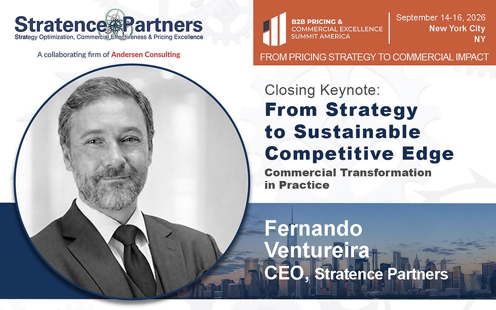 From Strategy to Sustainable Competitive Edge: Why Commercial Transformation Must Become a Managed Operating System