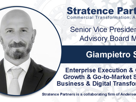 Giampietro Sanna Joins Stratence Partners | MEA Region