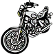 motorcycle clipart