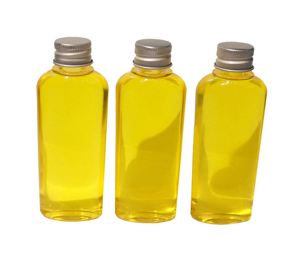 Thumbnail: small clear bottle of jojoba oil
