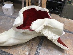 Fibreglass and paint finish