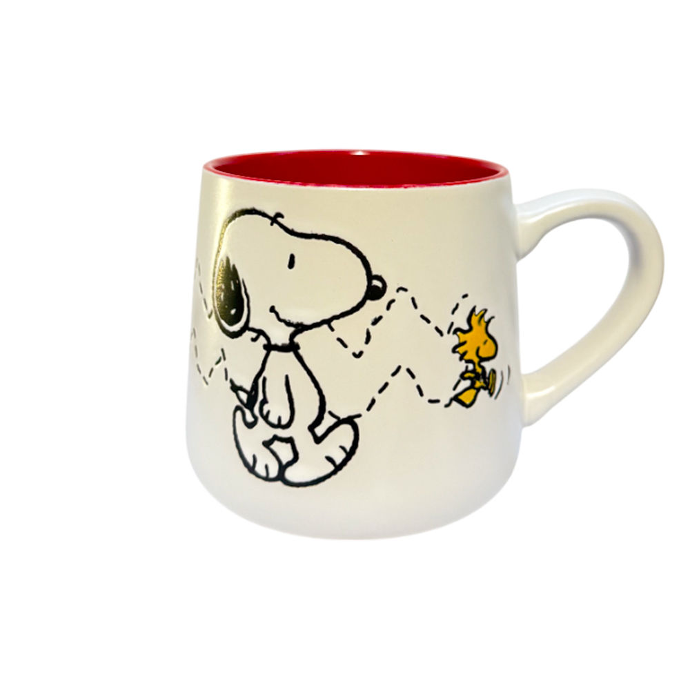 Taza Snoopy Roja