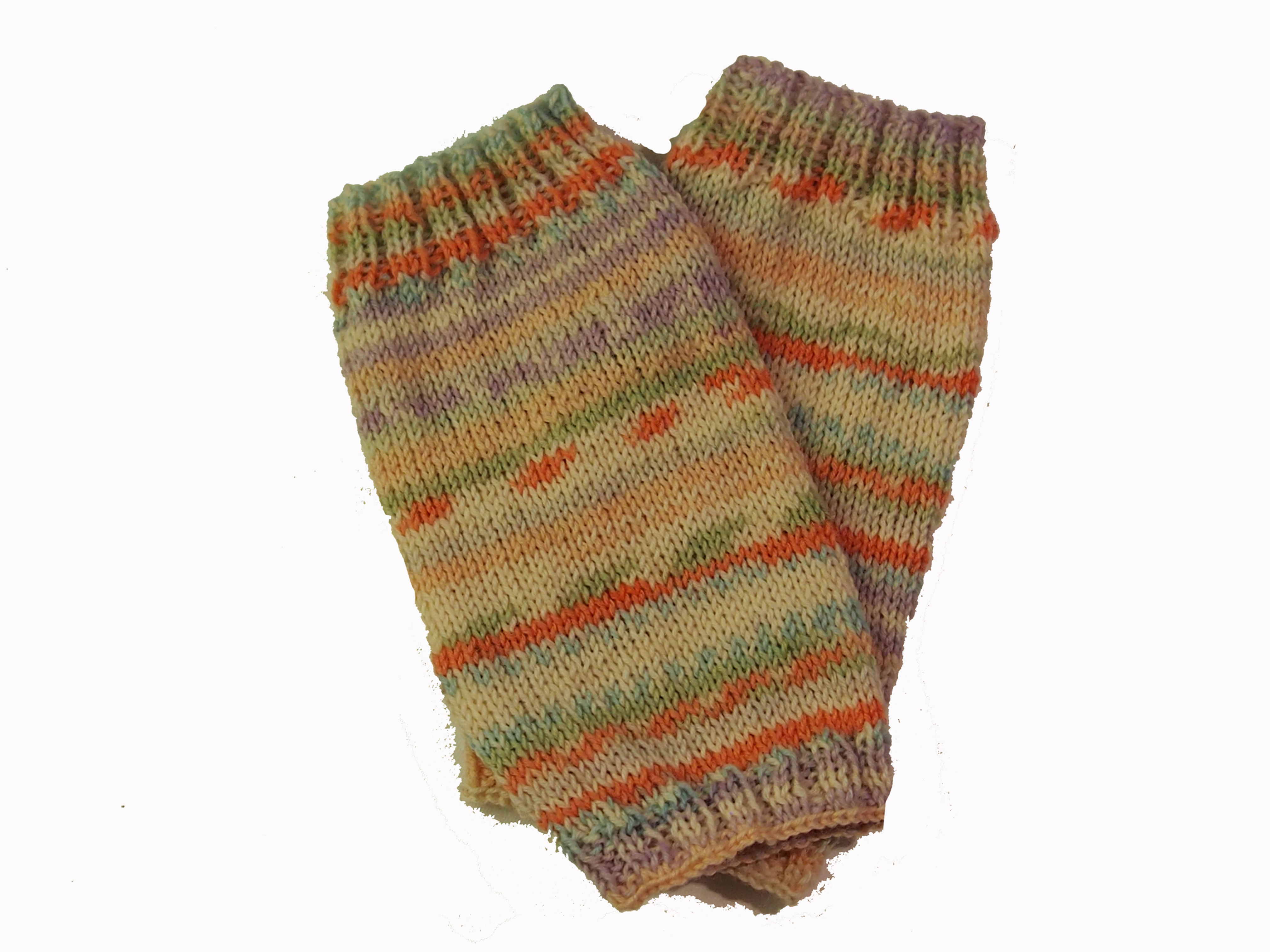 Pastel Fingerless Gloves