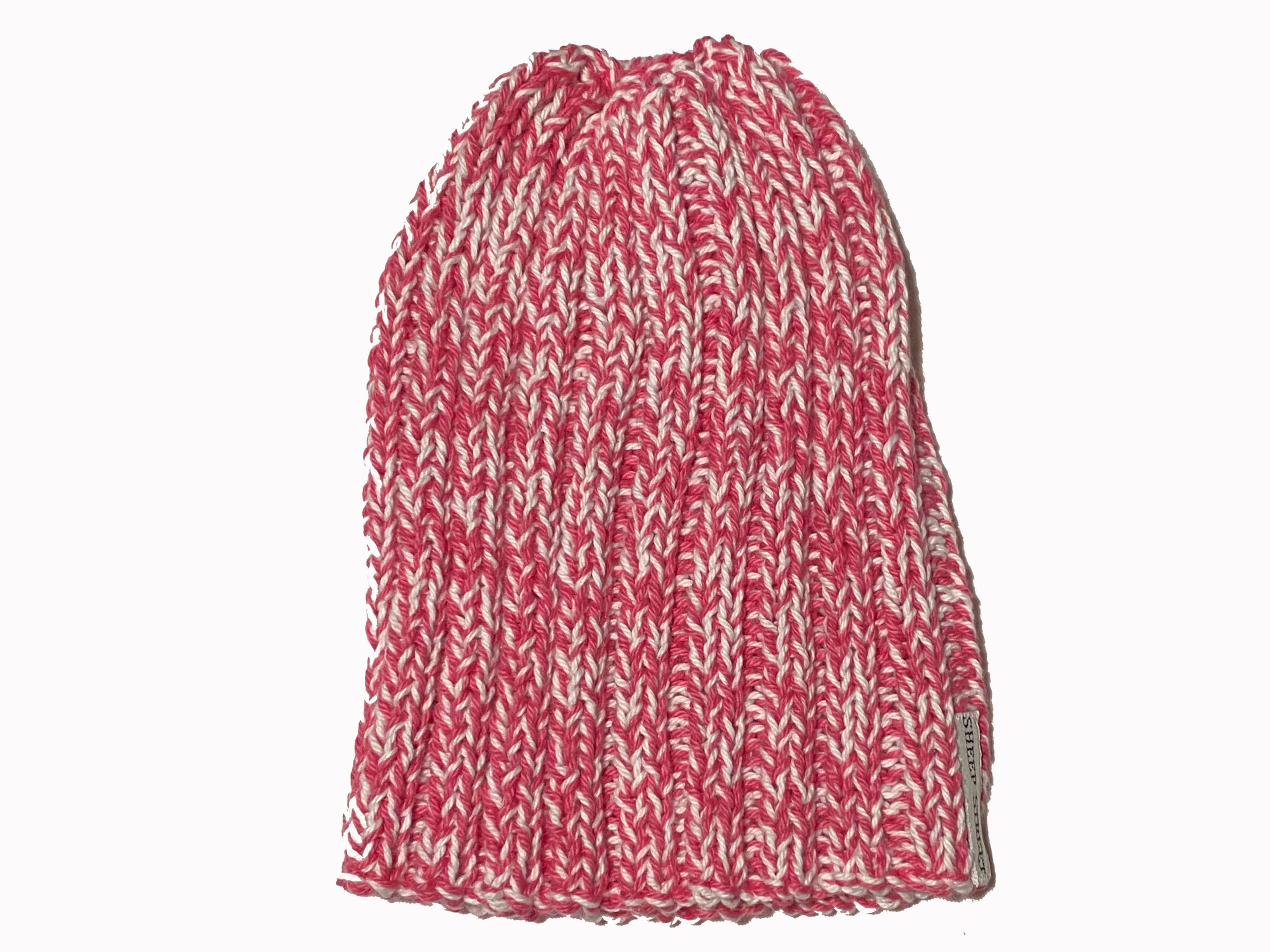 Pink/White Cotton Hat