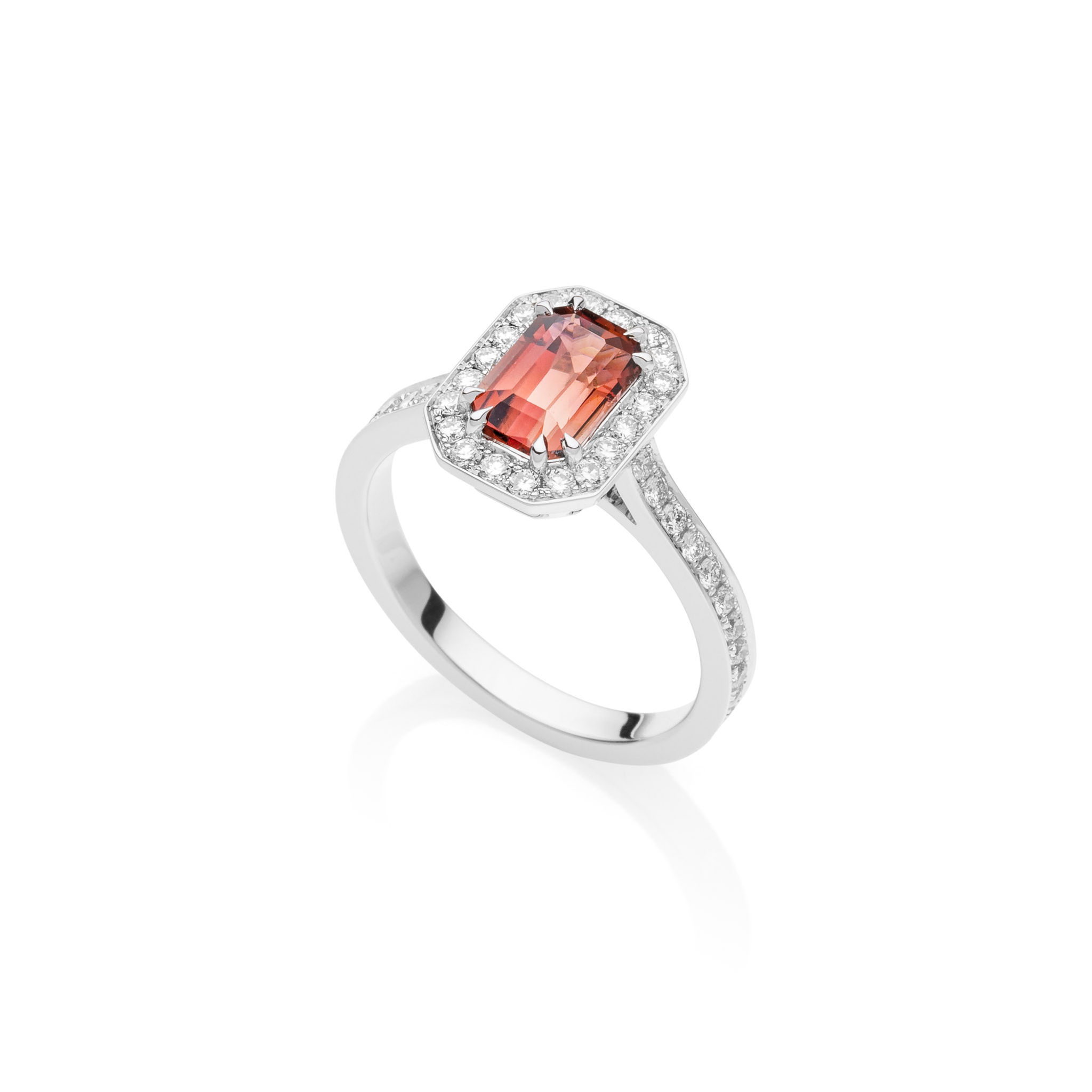 ANELLO TORMALINA "SUNSET COLOUR"