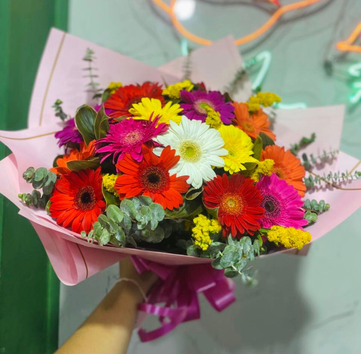 GERBERAS DE ENSUEÑO (X20 gerberas)