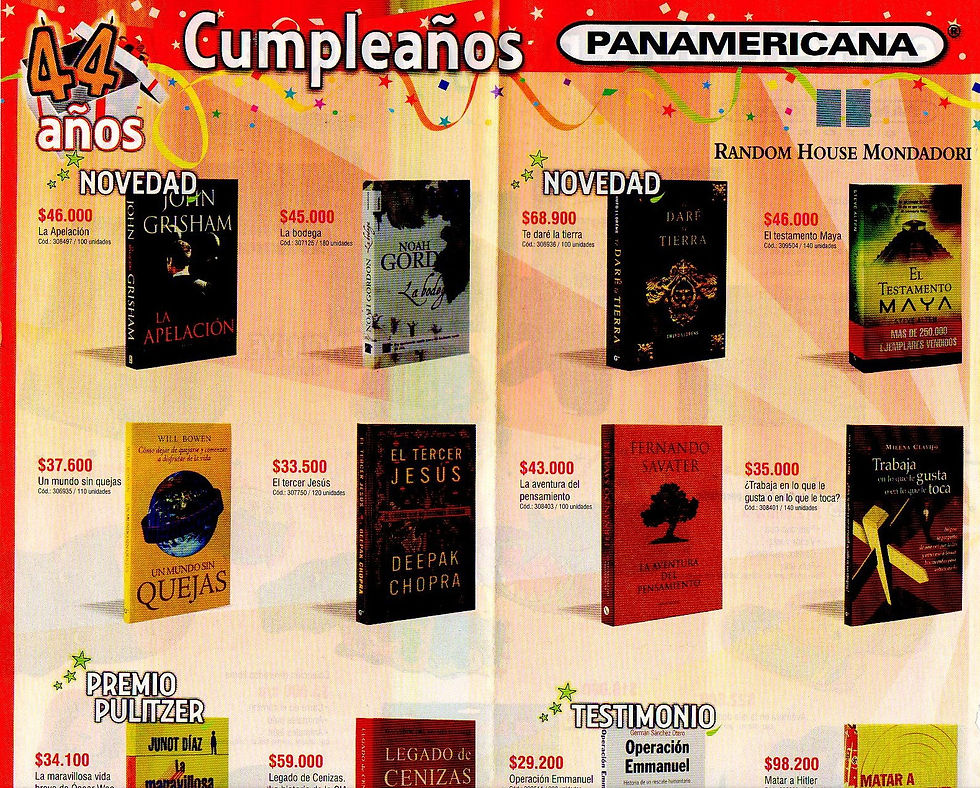 Folleto Lib. Panamericana
