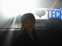 Trish @ I LOVE TECHNO (backstage)