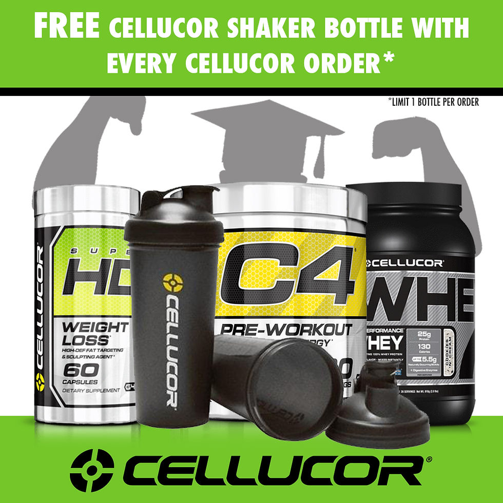 JackedScholar Cellucor Sale Ad