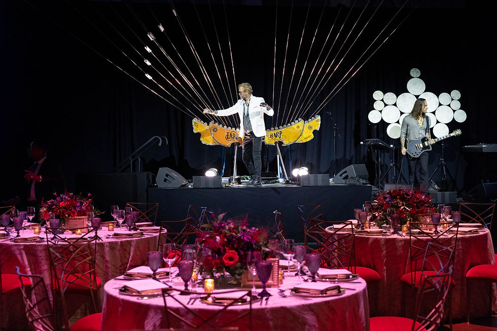 Gala on the stage at The Boch Center