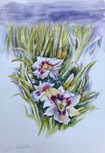 Lilies of the Field. Watercolor, $480 - 30X22
