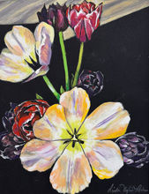 Bouquet, Gouache, $250 - 15X12