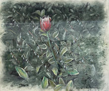 May 9th, Mixed Media, $350 - 12.5X15.5