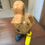 Thumbnail: QUIRKY WOODEN BAMBOO DUCK IN HUNTER WELLIES