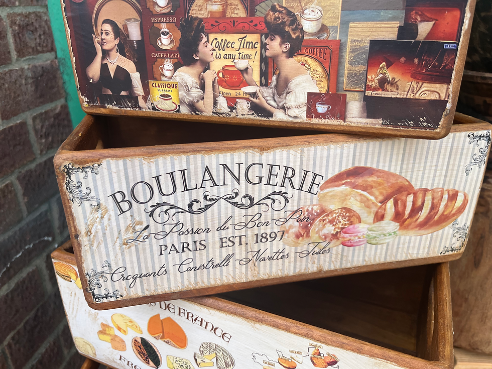 Thumbnail: SET OF 5 DELICIOUS AFTERNOON TEA BOULANGERIE BOXES