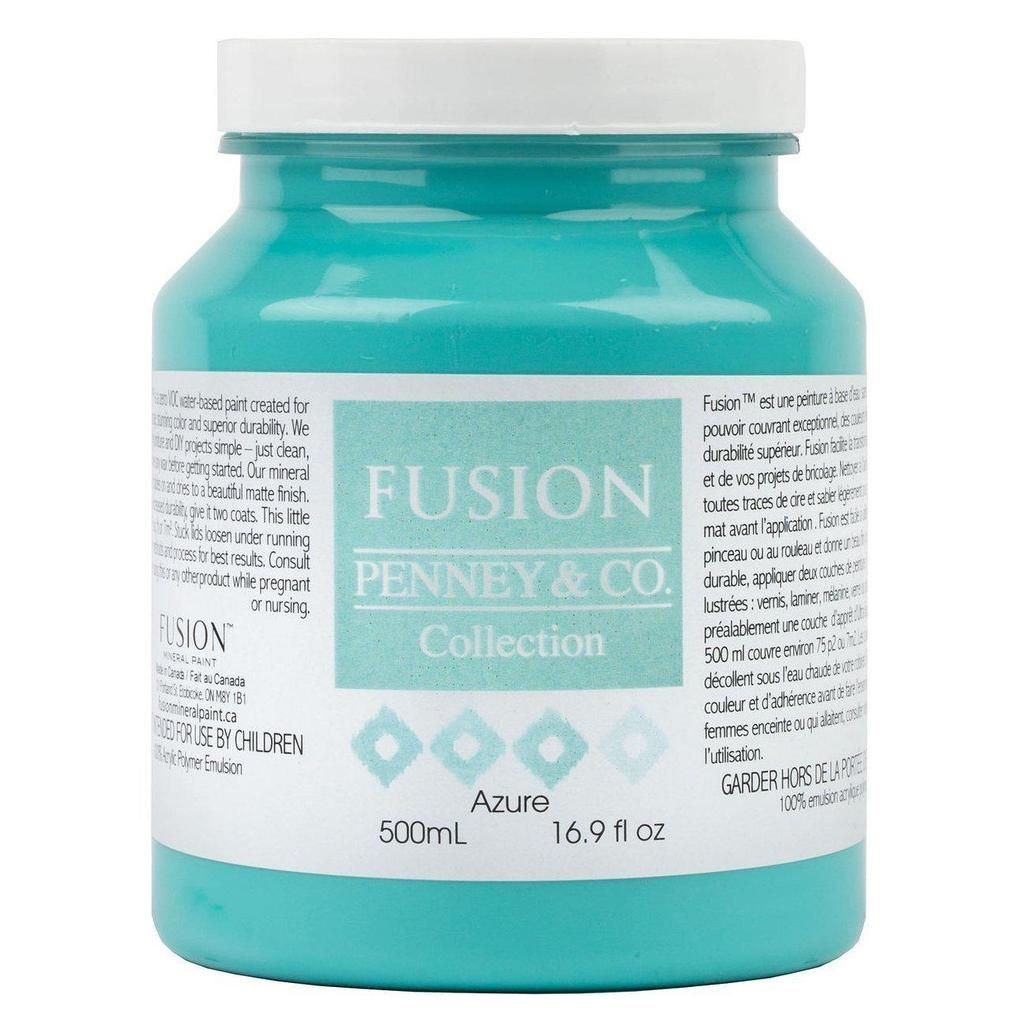 Fusion mineral paint Azure 500ml, 37ml