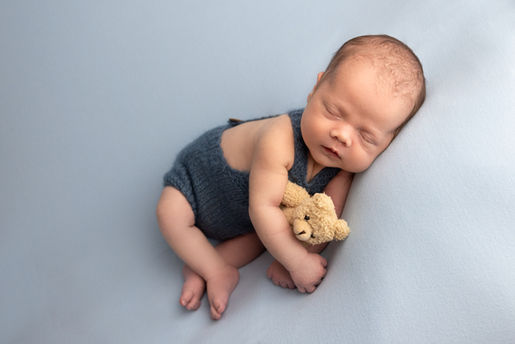 Perth Newborn Portrait Session in Studio