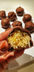 Trufas de abacaxi com coco sem açúcar