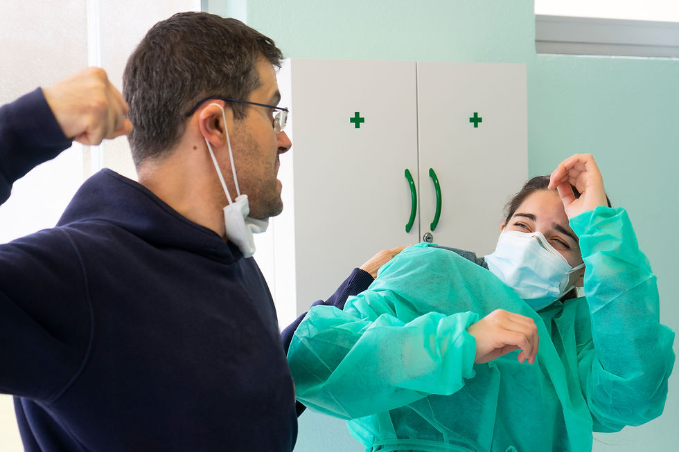 Patient attacking nurse