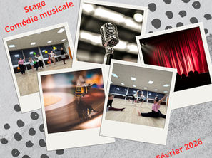🎵 Stage comédie musicale février 2026 🎤 