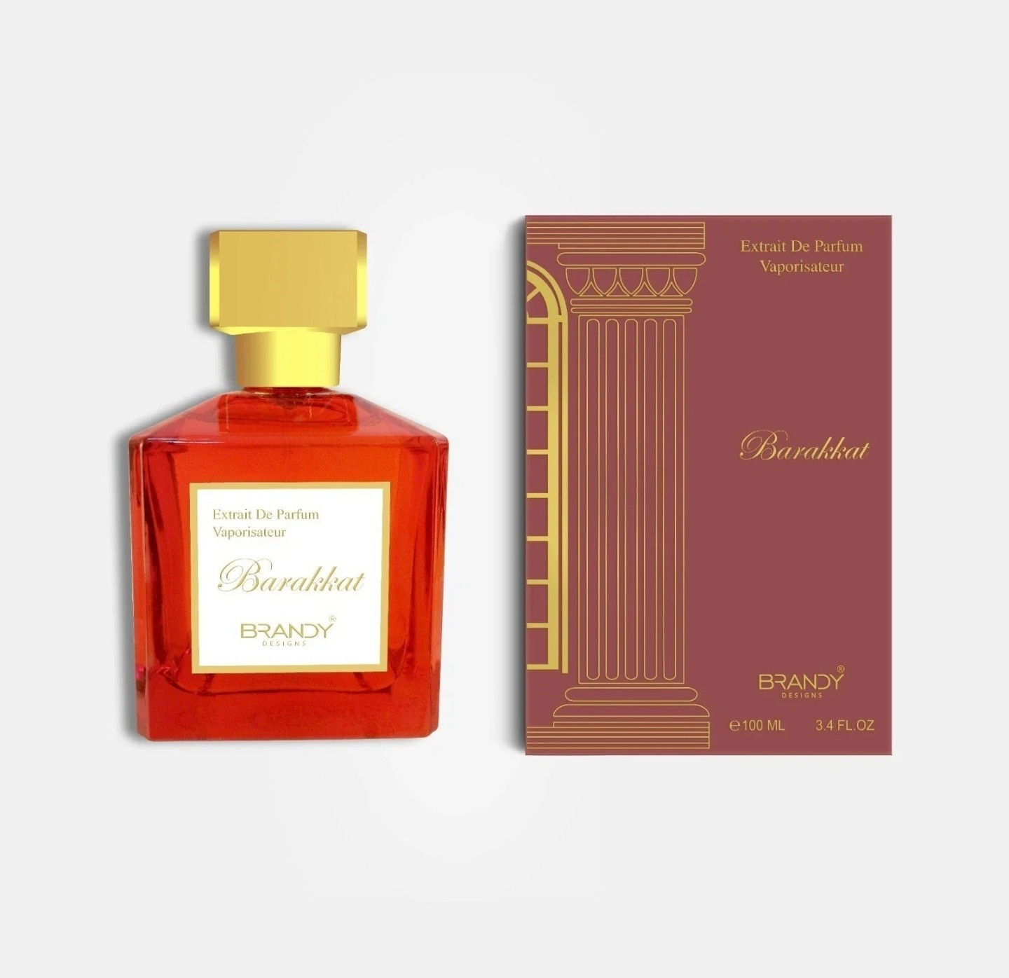 Barakkat Extrait 100ml Extrait De Parfum (Inspired Extrait Baccarat Rouge 540)