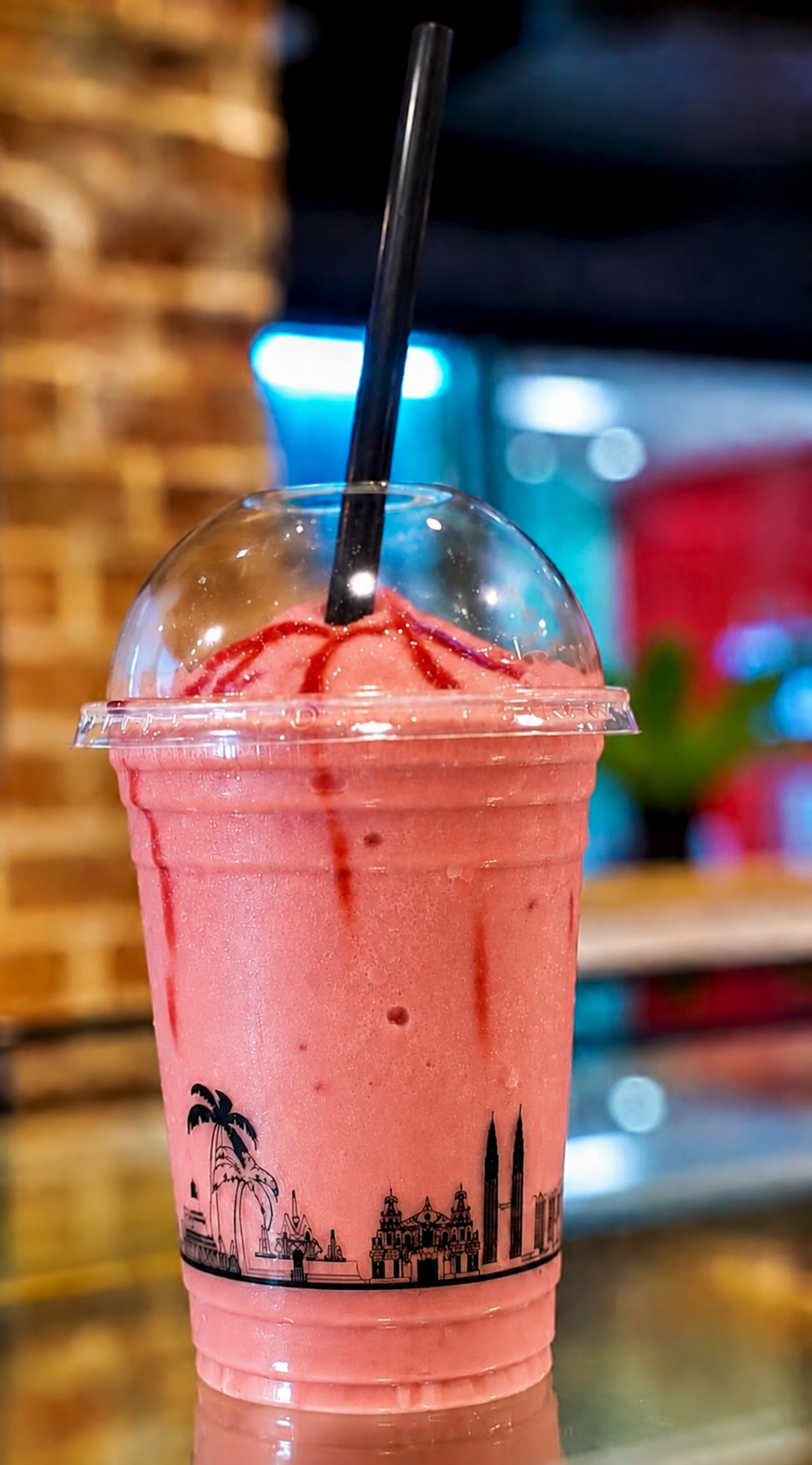 ストロベリーラッシー Strawberry Lassi