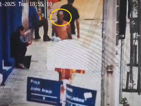 Monitoramento das câmeras da Prefeitura leva a prisão de criminoso e devolução de pertences