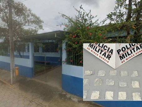 Criança leva papelotes de cocaína para escola acreditando que eram apenas doces