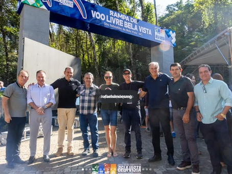 Hoje foi dia de fazer história em São Sebastião da Bela Vista.