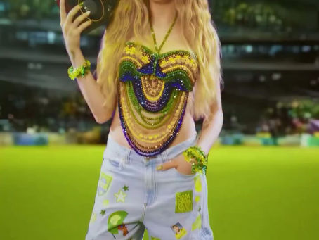 Camila Pudim entrou em campo com um challenge para a CopaDoMundo!