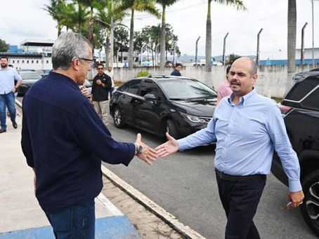 O governador Mateus Simões e o prefeito Coronel Dimas se reuniram para definir as principais demandas de infraestrutura para Pouso Alegre e cidades do Sul de Minas