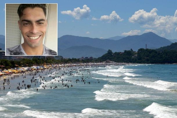 Corpo do turista sul-mineiro que se afogou em Ubatuba surge na areia da praia