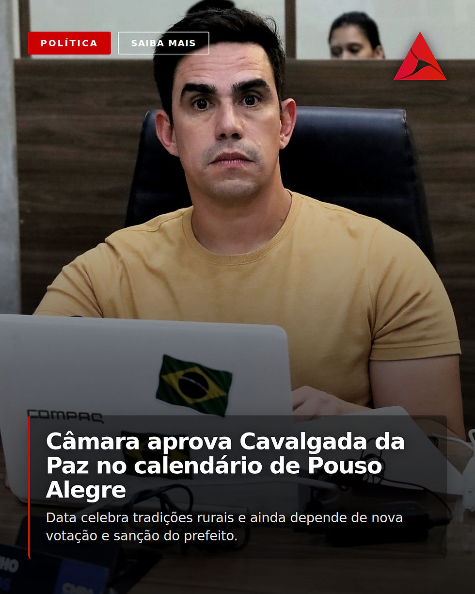 Câmara aprova inclusão do Dia da Cavalgada da Paz no calendário oficial