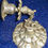 Thumbnail: art nouveau candle wall sconces