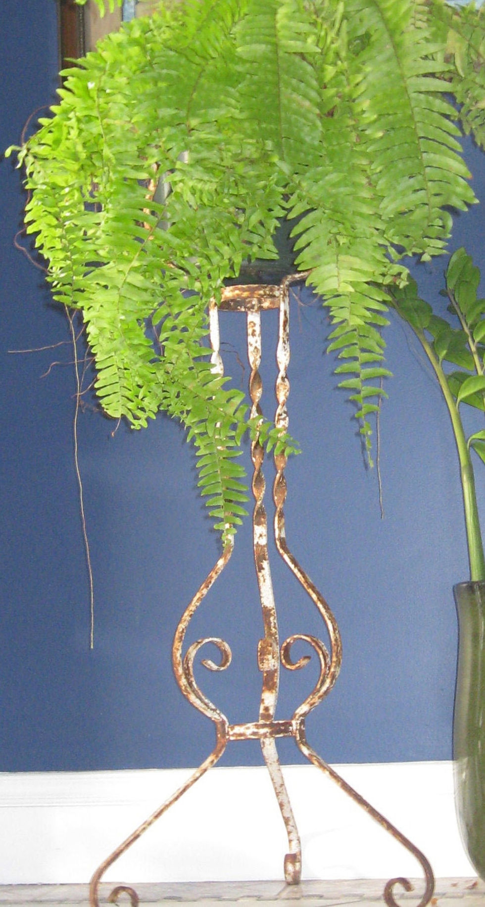 Shabby Chic Victorian Iron Plant Stand