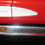 Thumbnail: 1957 convertible corvette in red/white base name tag view