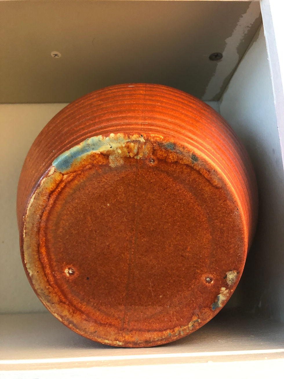 Thumbnail: Vintage Bauer High Fire Ring Ware Jardinière  front view