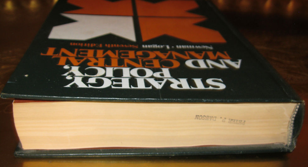 Thumbnail: business management top view book edge