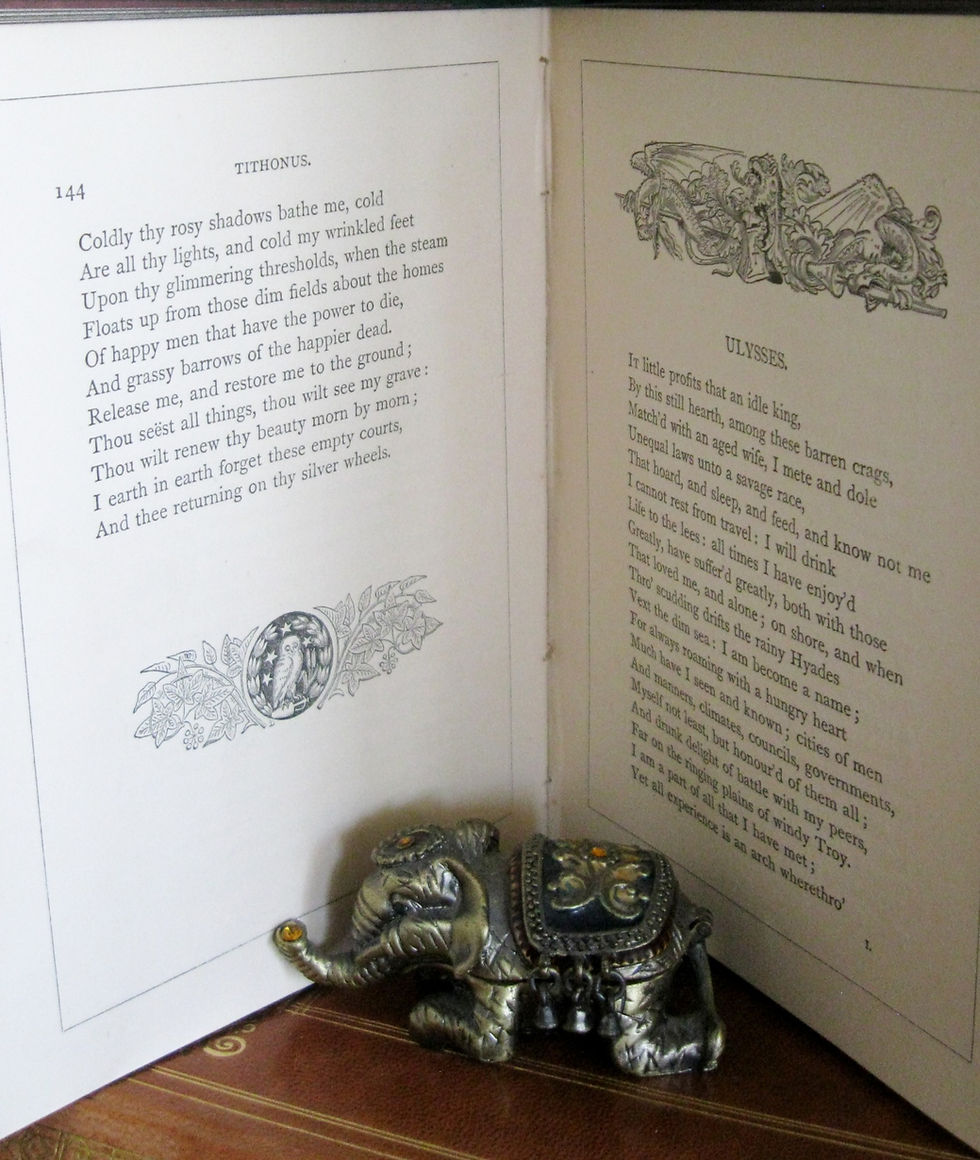 Thumbnail: A Selection From The Works of Alfred Tennyson