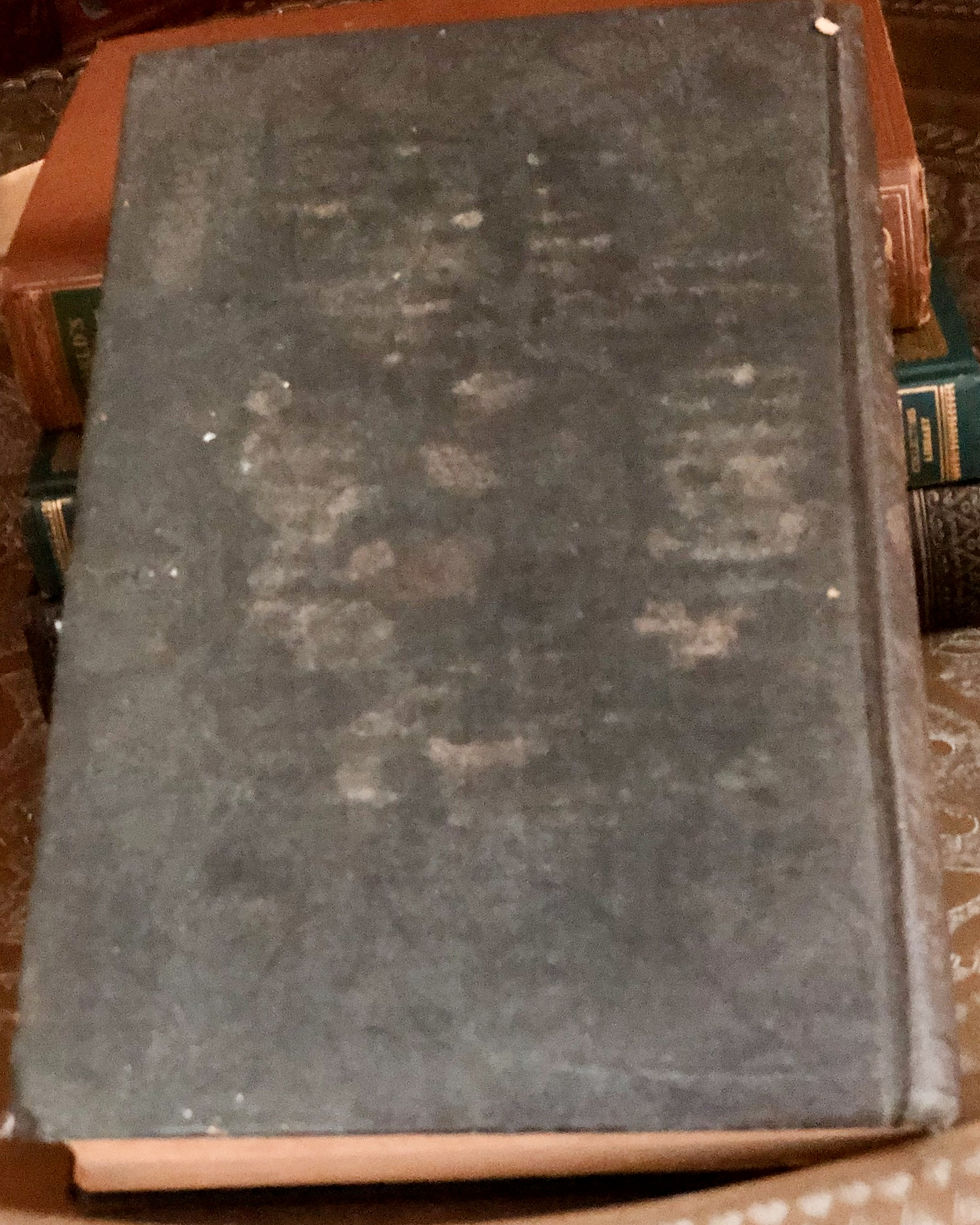 black cloth binding