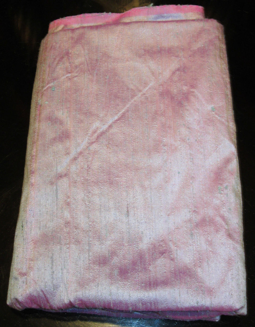 Thumbnail: Lavender Dupioni Silk Fabric